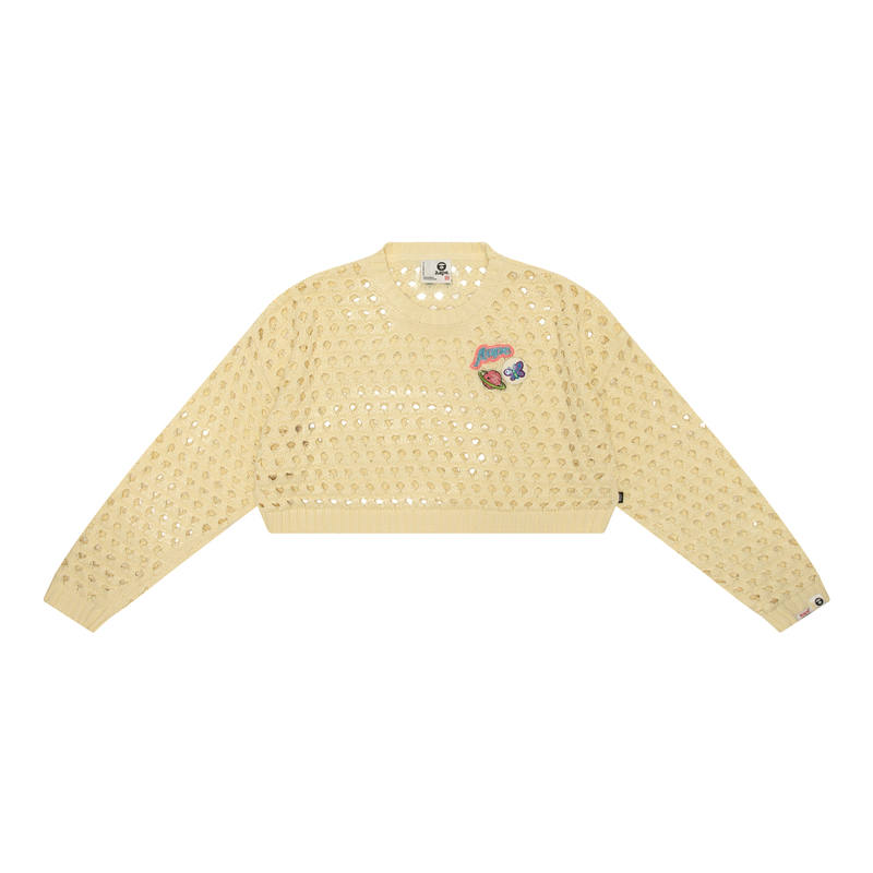 Aape Knitwear Women's Crew Neck Moderate Irregular