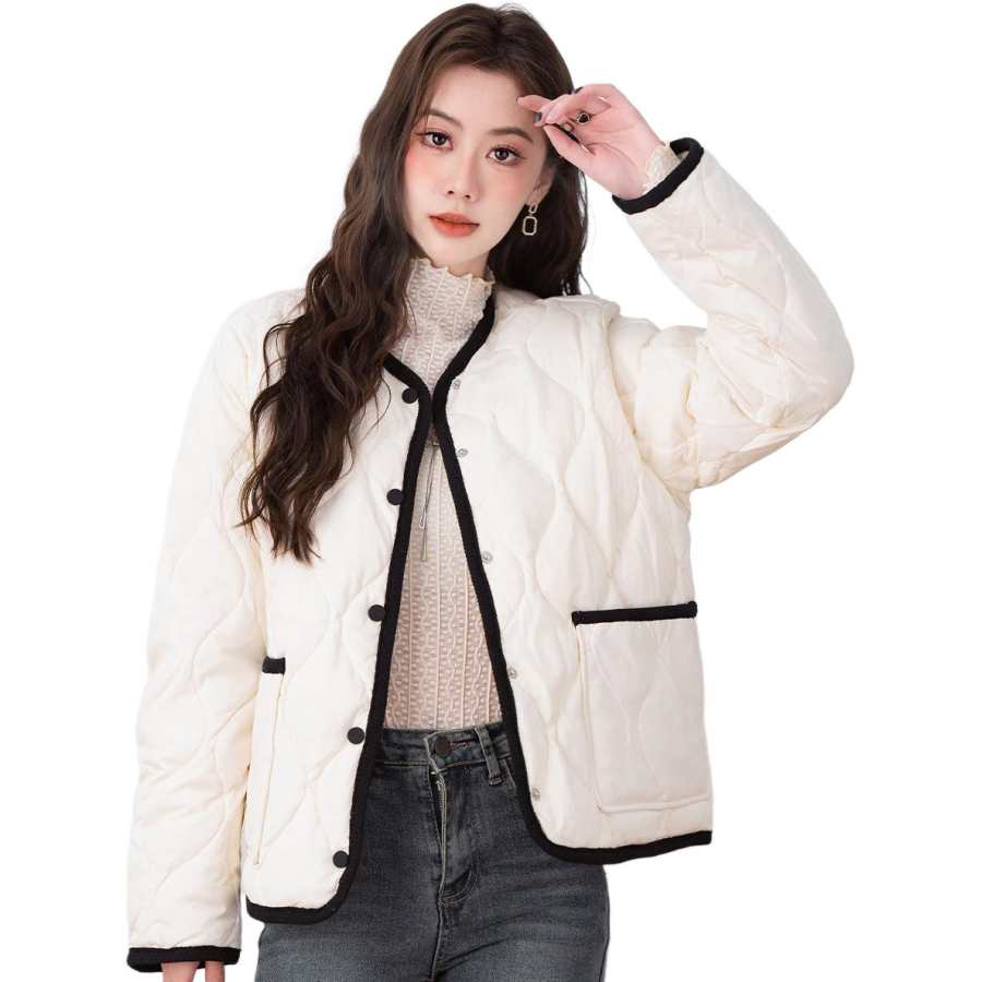 BALENO Down Jackets Women's V Neck Moderate