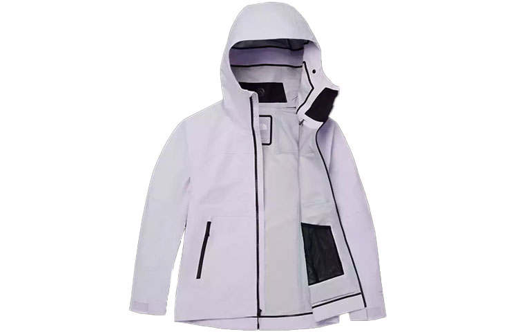 THE NORTH FACE Jackets Women's Light Purple Hooded Moderate Other