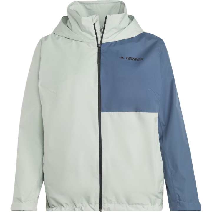 Adidas Adidas TERREX MULTI RAIN.RDY Jackets & Coats Women's Linen Green/Magic Steel
