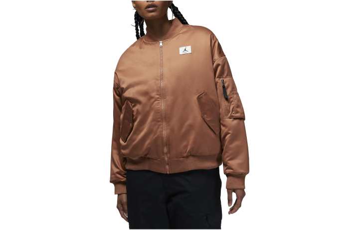 Jordan Jordan Flight Jackets Women's Mineral Clay Stand Collar Moderate Other