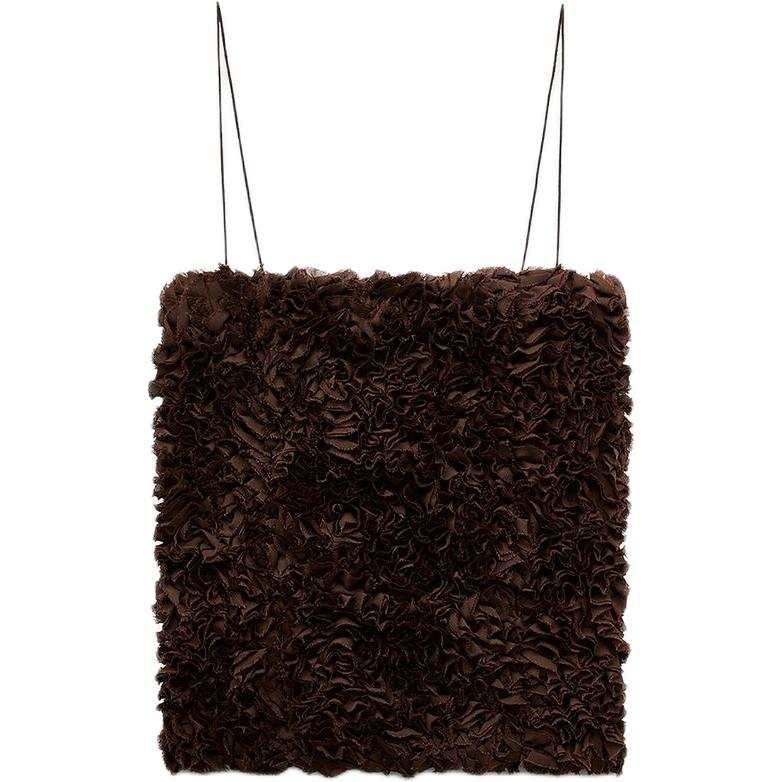 ZARA Camisoles Women's Brown Moderate Other