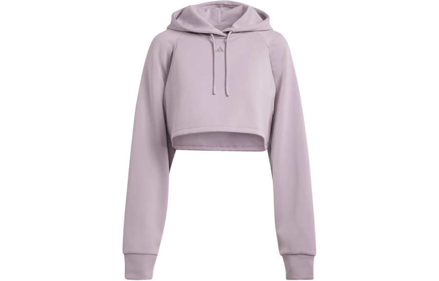 Adidas Adidas Hiit Aeroready Cropped Hoodie