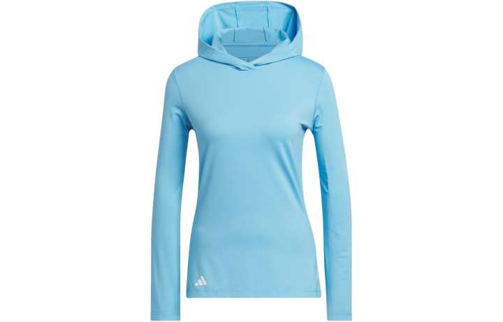 Adidas Adidas Performance Golf Hoodie Sweatshirt Women's Half Blue