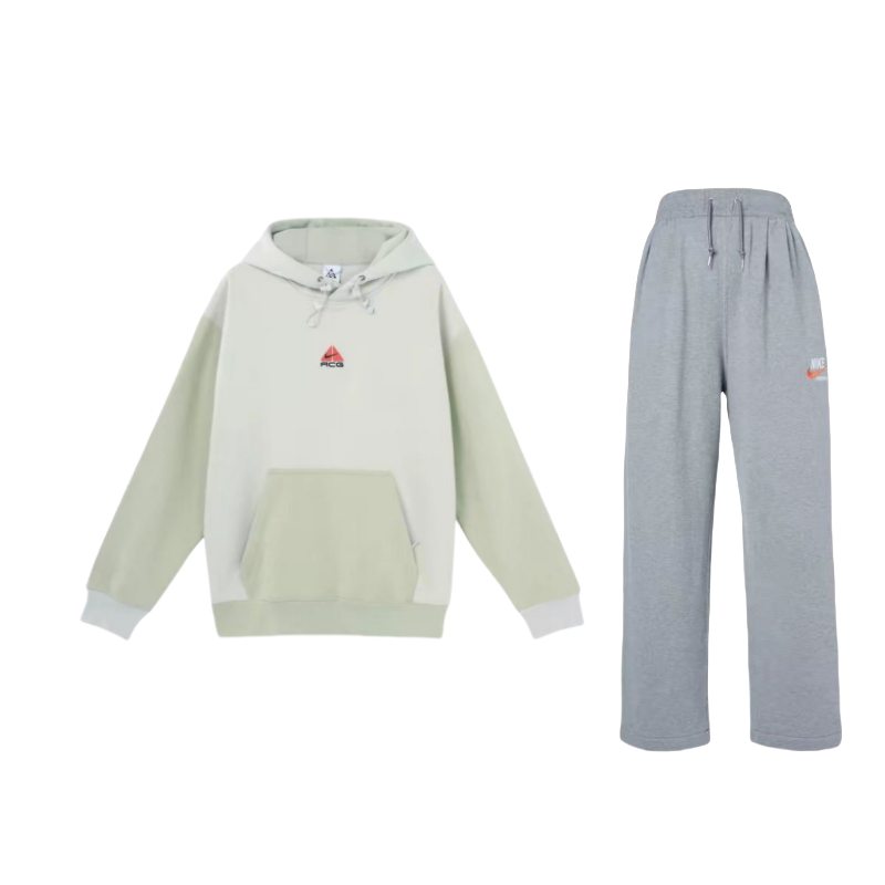 Nike Nike ACG Thermal Pullover Fleece Lined Hoodie With Embroidered Letter Logo Pants Casual Sportswear Unisex
