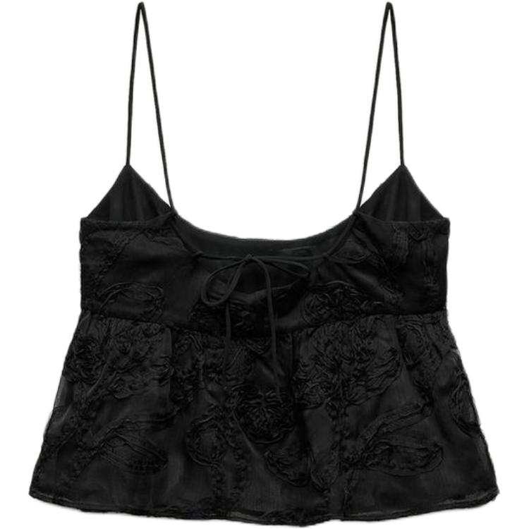 ZARA Camisoles Women's Black Moderate Other