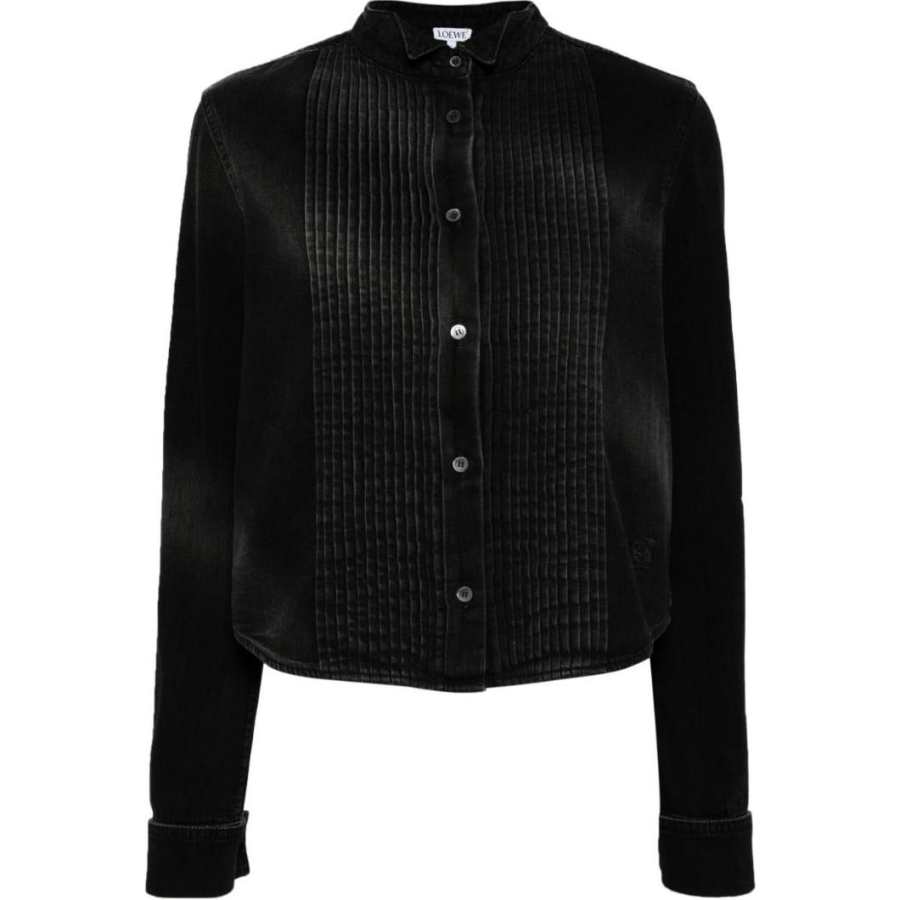 LOEWE LOEWE Button Up Pleated Shirt