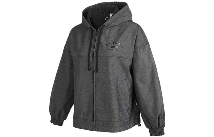 Adidas Adidas Jackets Women's Black Hooded Moderate Other