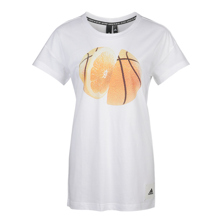 Adidas Adidas T Shirts Women's White Crew Neck Moderate Other