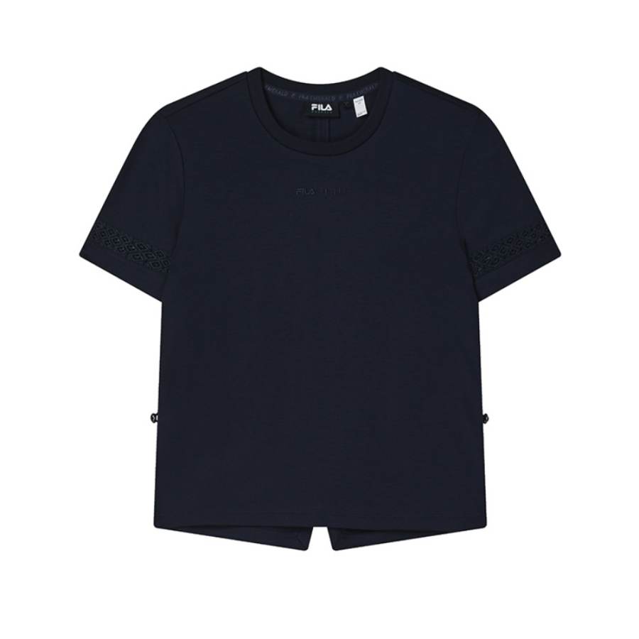 FILA Emerald T Shirt Women's Dense Ink Blue