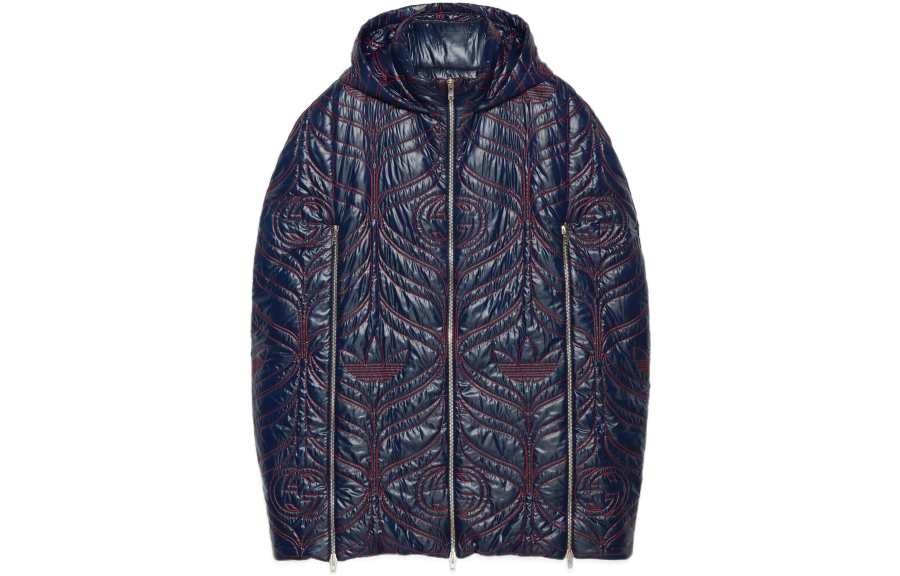 GUCCI x Adidas Originals Jacket Women's Dark Blue