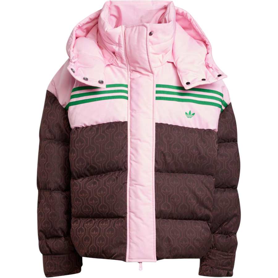 Adidas Originals 70s Down Jacket Women's Pink/Mysterious Coffee Brown