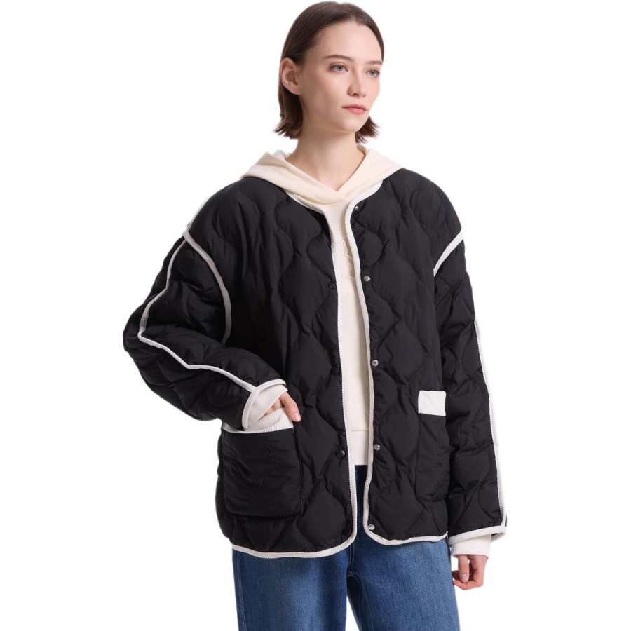 GAP GAP Down Jackets Women's Crew Neck Lightweight