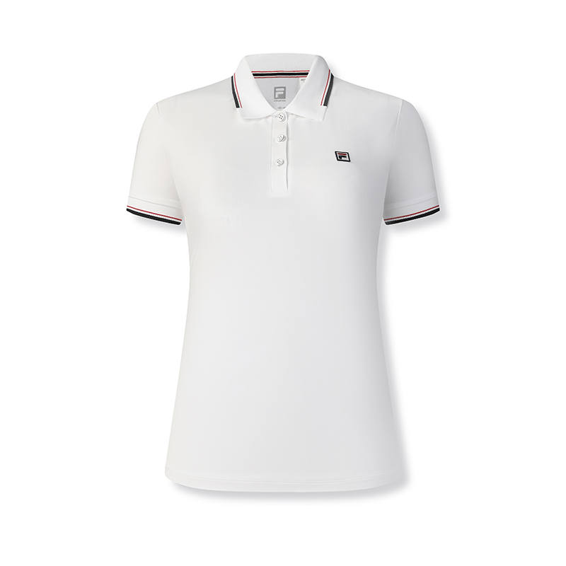 FILA Athletics Polo Shirt Women's Jade White