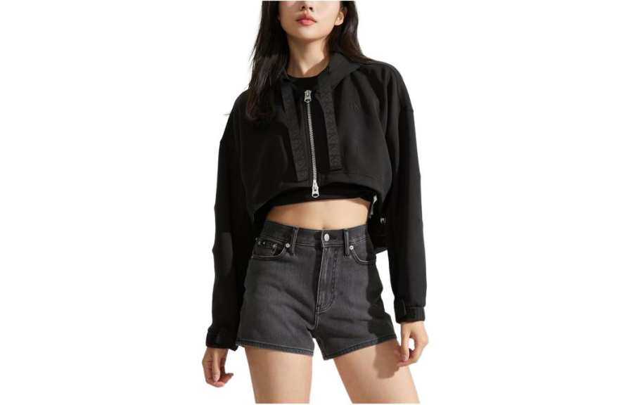 CALVIN KLEIN Sweatshirt Women's Space Black