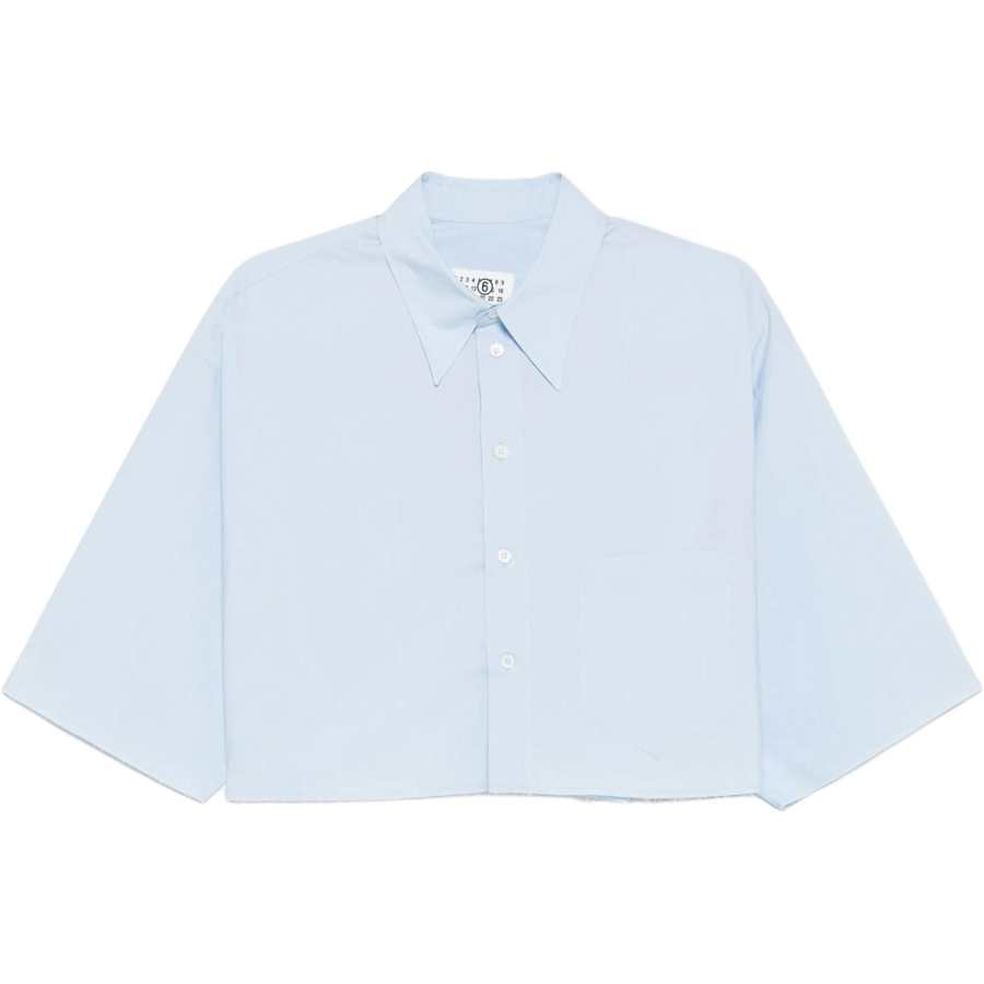 MM6 Maison Margiela SS25 Shirt Women's Sky Blue
