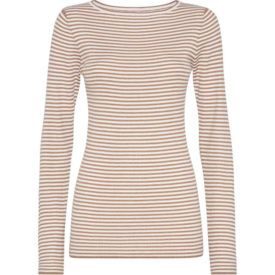 Brunello Cucinelli Sparkling Striped Lightweight Jumper