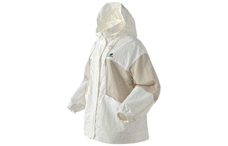 New Balance New Balance Jackets Women's Beige Hooded Moderate