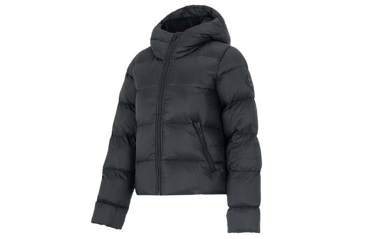 Under Armour Down Jackets Women's Black Hooded Moderate Other