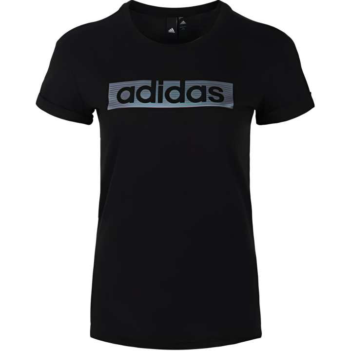 Adidas Adidas T Shirts Women's Black Crew Neck Moderate