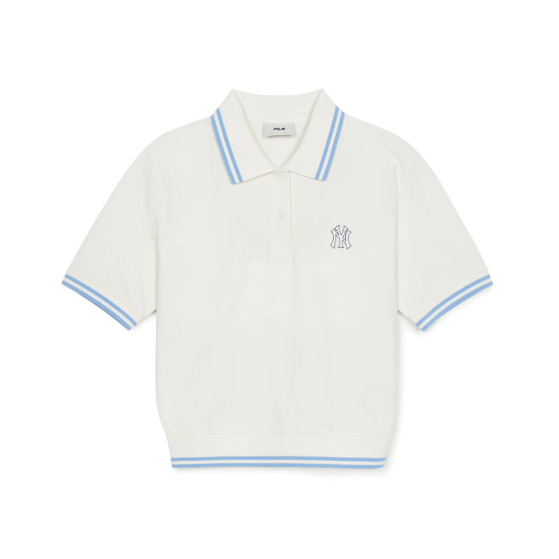 MLB New York Yankees Polo Shirt Women's White