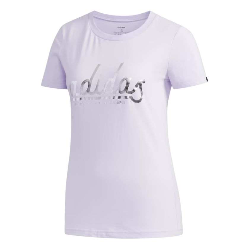 Adidas Adidas T Shirt Women's Purple/Silver Metal