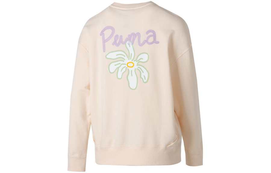 PUMA Sweatshirts Women's Crew Neck Moderate Other