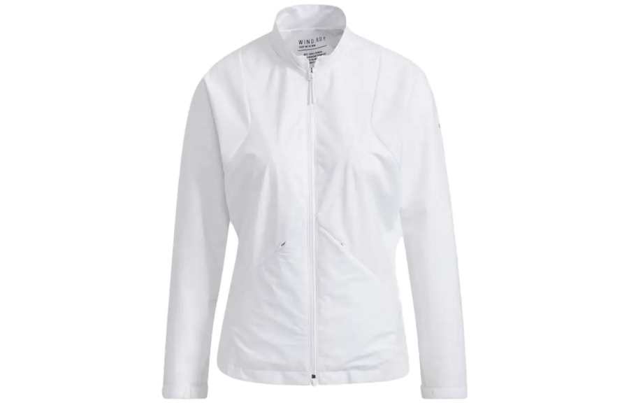 Adidas Adidas Jackets Women's White Stand Collar Moderate Other