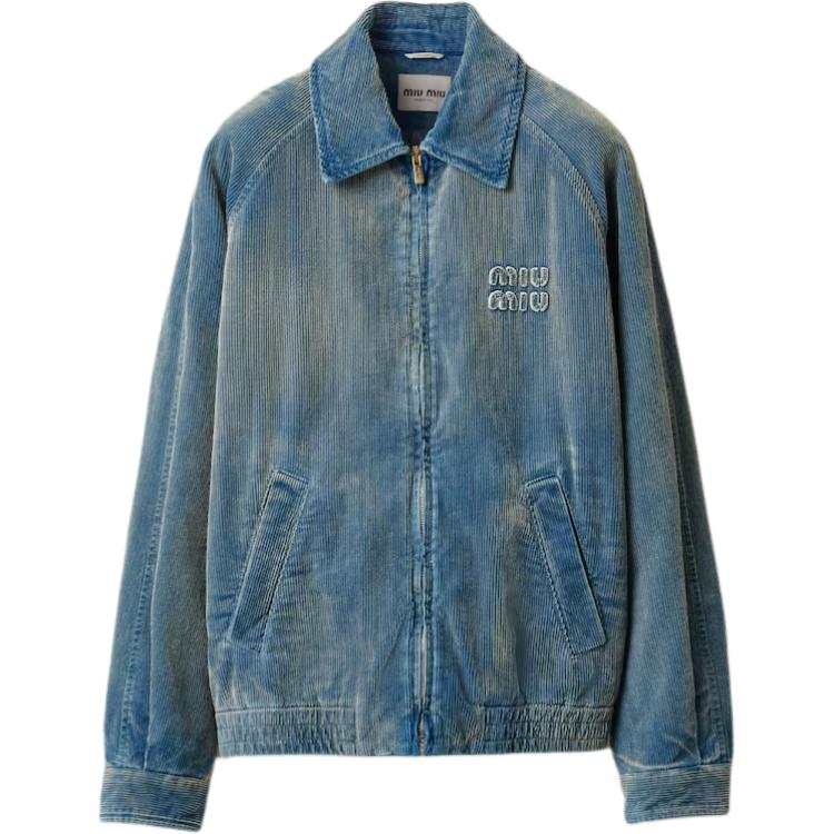 MIU MIU Jackets & Coats Women's Sapphire Blue