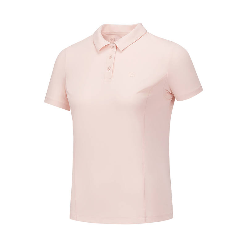 Skechers GODRI Polo Shirt Women's Cloud Pink