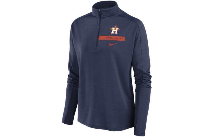 Nike Nike Dri FIT Primetime Local Touch MLB Houston Astros Jackets & Coats Women's Marine Blue