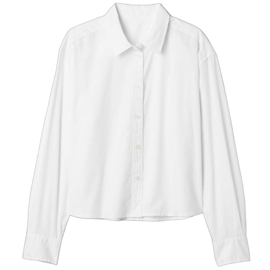 GAP GAP Shirts Women's White Lapel