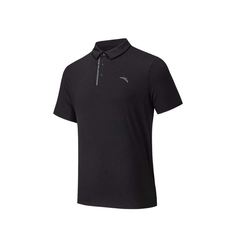 ANTA Anta Variety Training Collection Polo Shirt Men's Basic Black