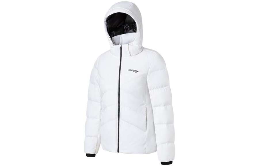 Saucony Down Jackets Women's White Hooded Thickened Other