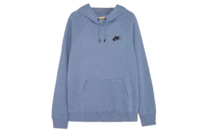 Nike Nike Sweatshirts Women's Blue Hooded Moderate Regular