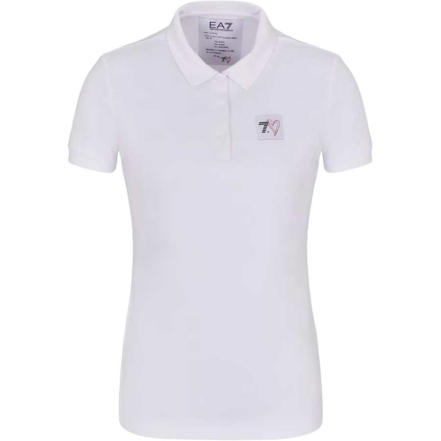 EMPORIO ARMANI EA7 Polo Shirt Women's White