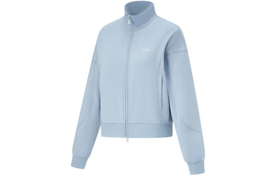 Li-Ning Li Ning Fitness Series Sweatshirt Women's Light Gray Blue