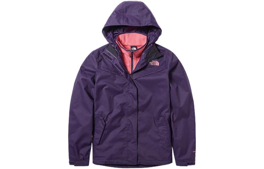 THE NORTH FACE Jackets Women's Purple Hooded Moderate Other