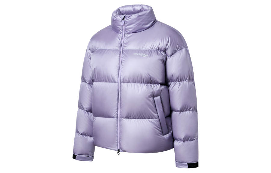 Saucony Down Jacket Women's Gray Purple