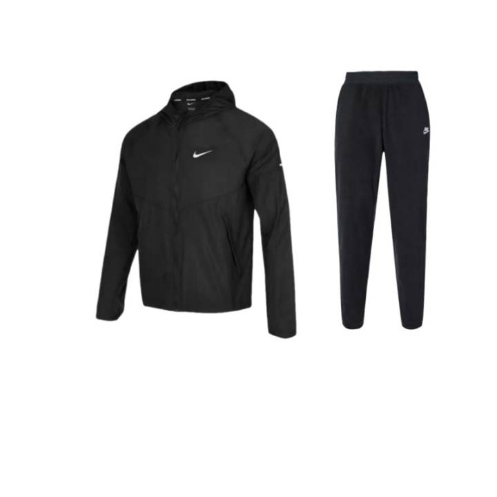 Nike Nike MILER As M Nk Rpl Jkt Casual Sportswear Unisex Black
