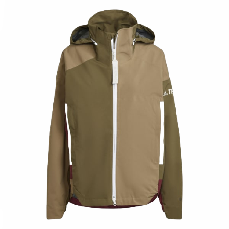 Adidas Adidas MYSHELTER CT MYSHELTER RAIN.RDY Jackets & Coats Women's Focus Olive/Track Green/Shadow Red
