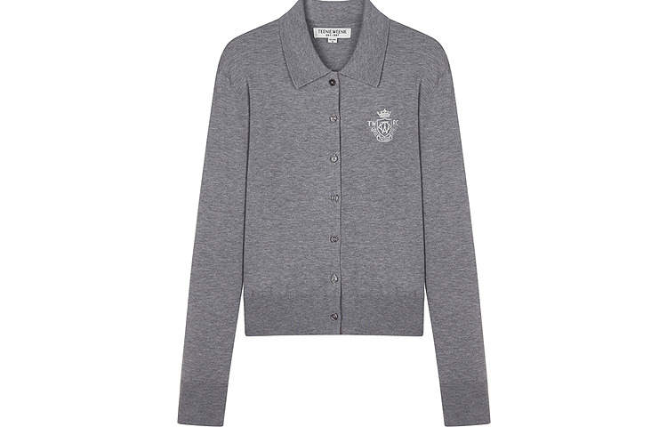 Teenie Weenie Knitwear Women's Lapel Moderate Cardigan