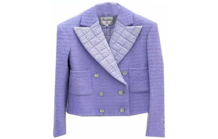 CHANEL CHANEL Jackets & Coats Women's Purple