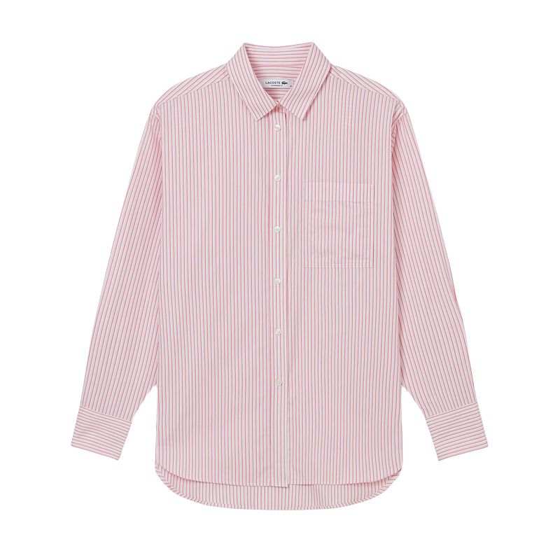 LACOSTE Lacoste cotton poplin shirt