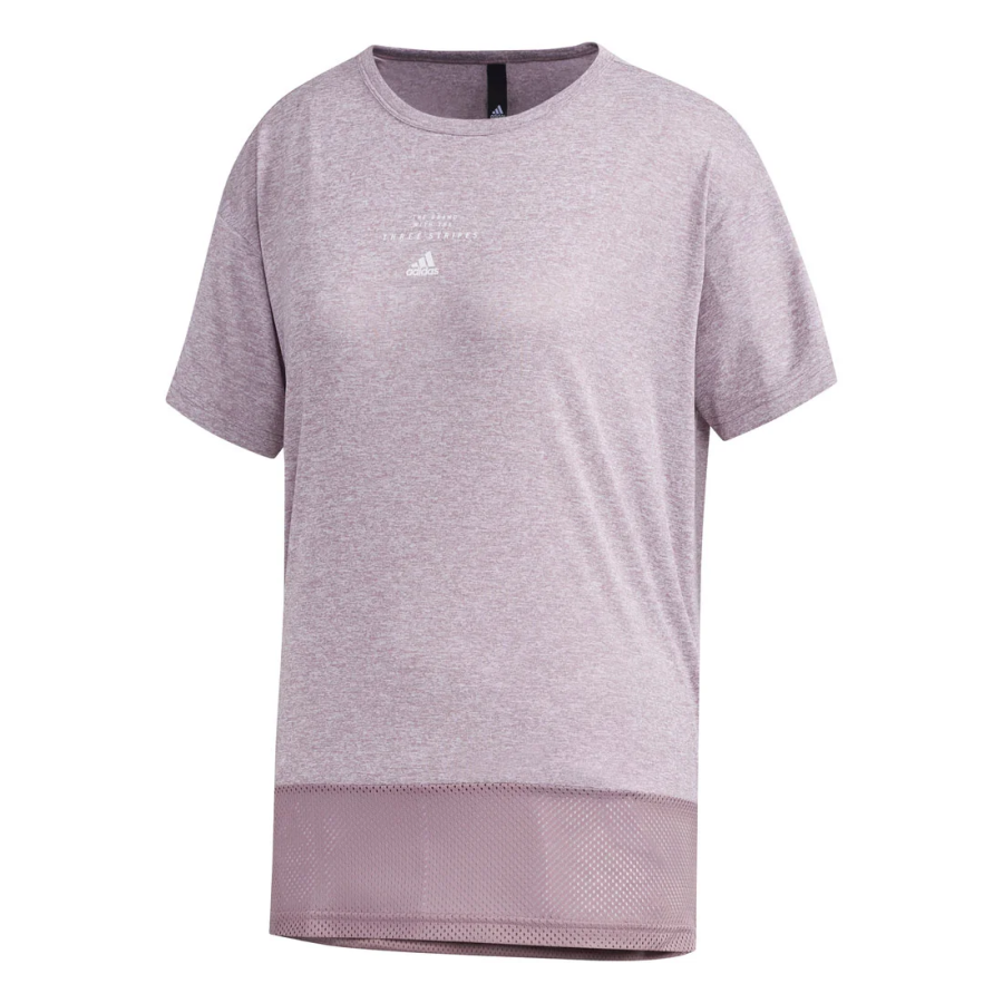 Adidas Adidas T Shirts Women's Purple Crew Neck Moderate Other
