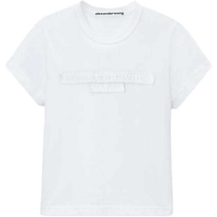 Alexander Wang Alexander Wang logo-embossed T-shirt