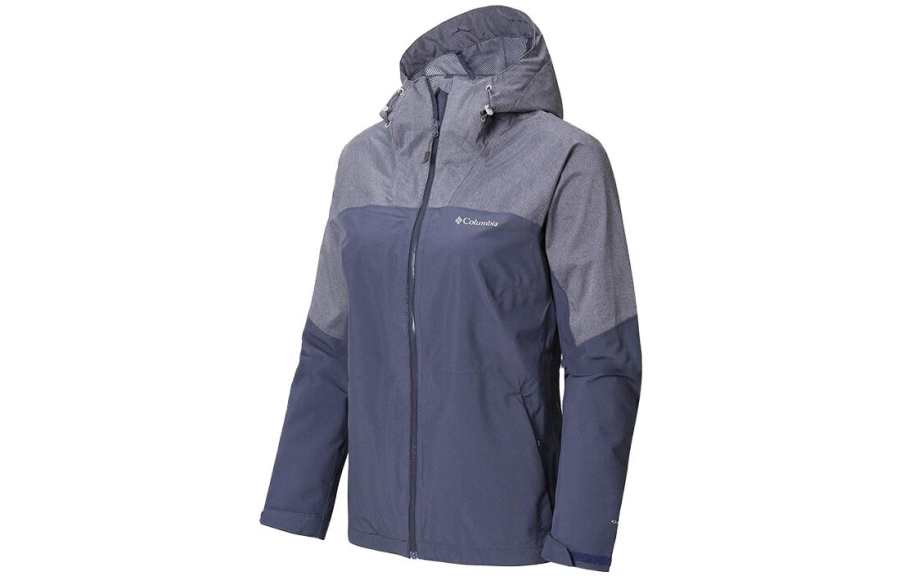 Columbia Jackets Women's Dark Blue Hooded Moderate Other