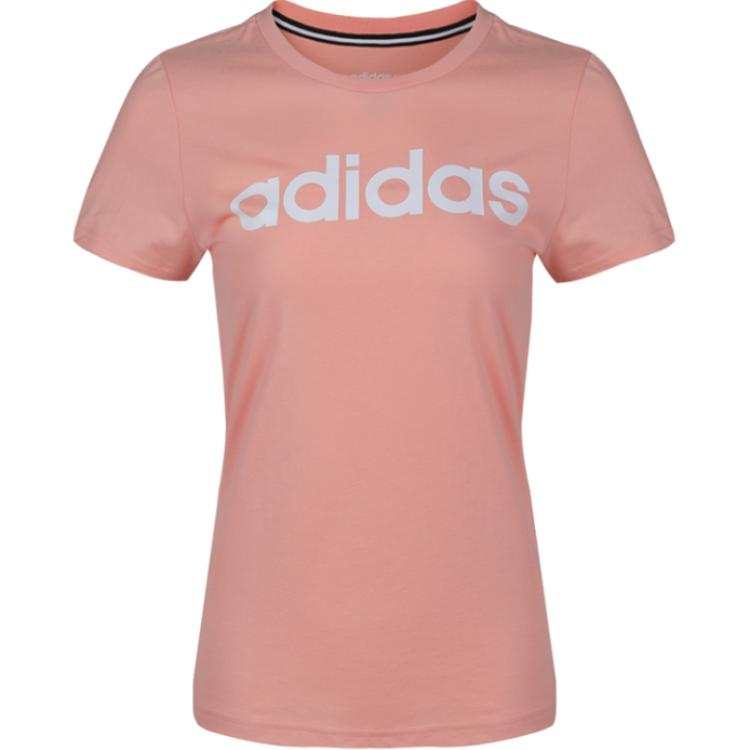 Adidas Neo Regular T Shirt Women's Pink