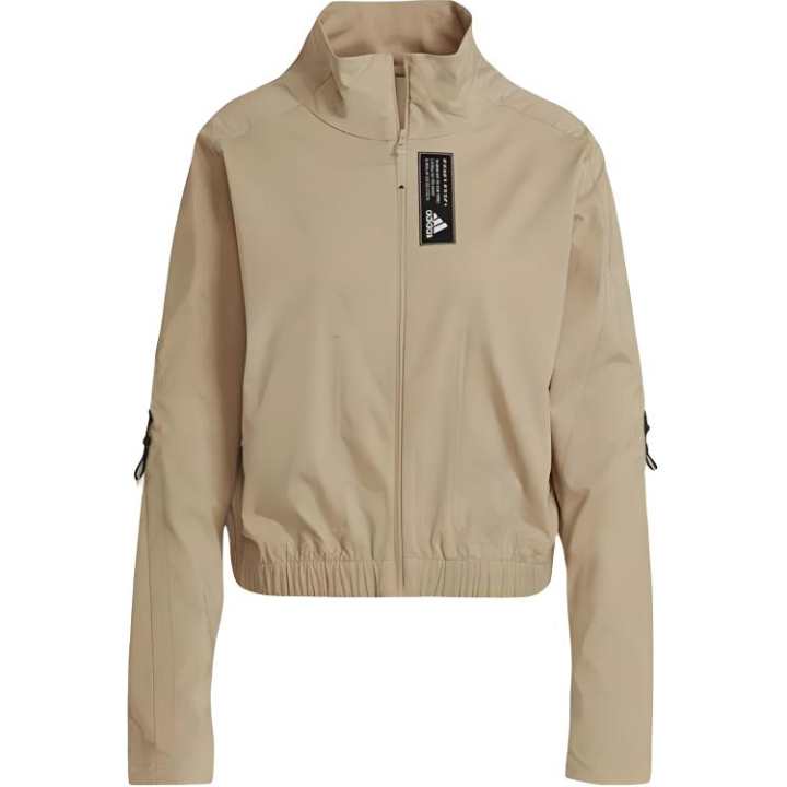 Adidas Adidas Jackets Women's Khaki Stand Collar Moderate Other
