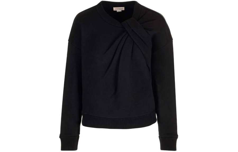 Alexander McQueen Knot Detailed Crewneck Sweatshirt